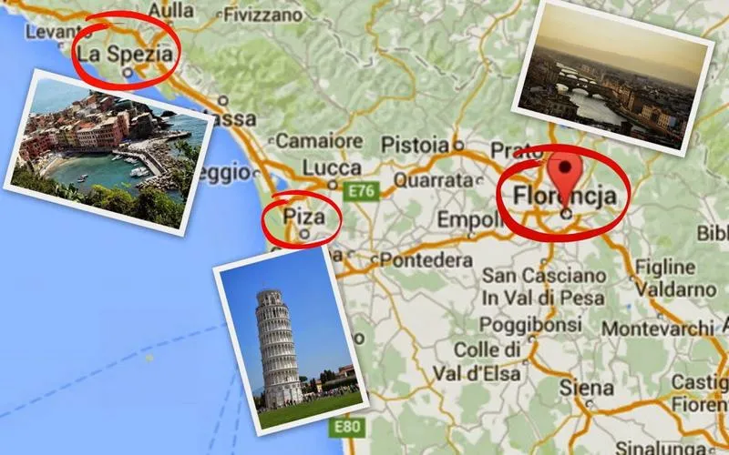 Jak dotrzeć do pizy z Florencji: praktyczny przewodnik dla podróżnych