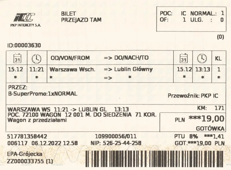 Jak łatwo zarezerwować bilet PKP na wymarzoną podróż?