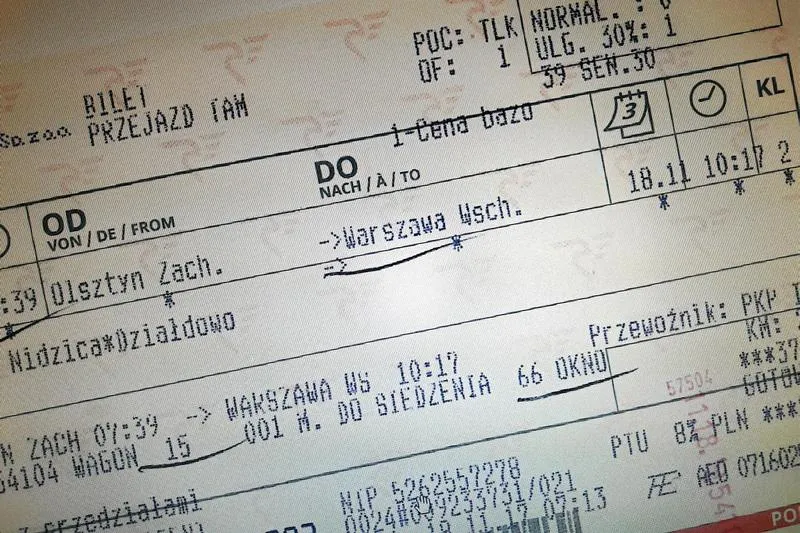 Aplikacje mobilne do biletów PKP