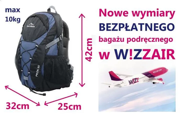 Bagaż podręczny Wizzair