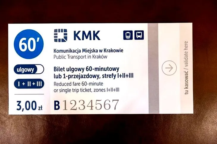 Bilety komunikacji miejskiej