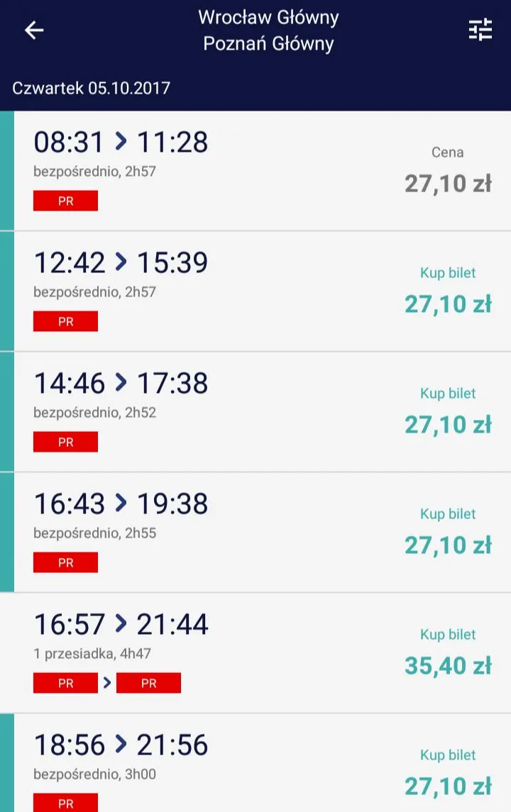 Jak zwrócić bilet Koleo online