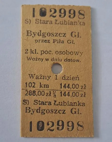Kupowanie biletów PKP