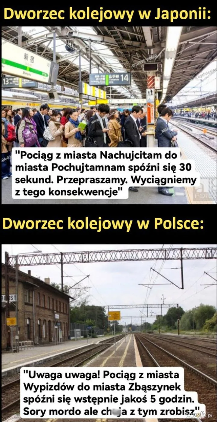 Opóźnienia pociągów PKP
