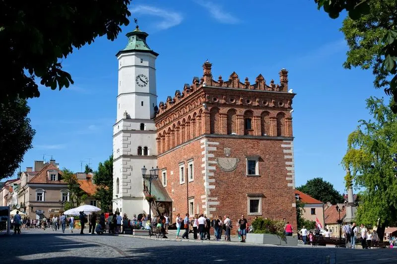 Podróż PKP do Sandomierza