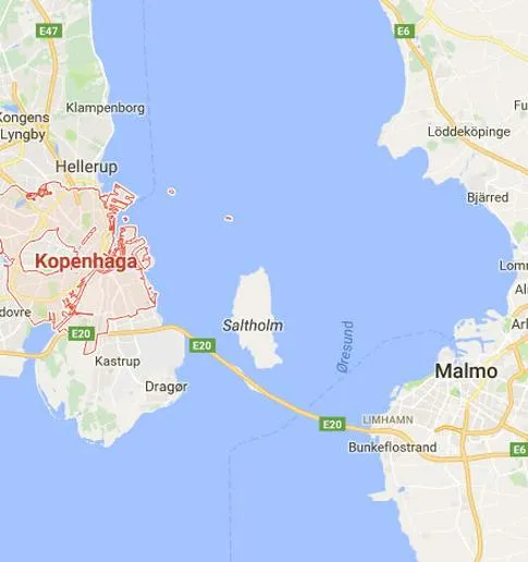 Podróż pociągiem Kopenhaga Malmö