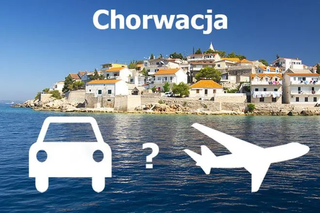 Podróż samolotem do Chorwacji