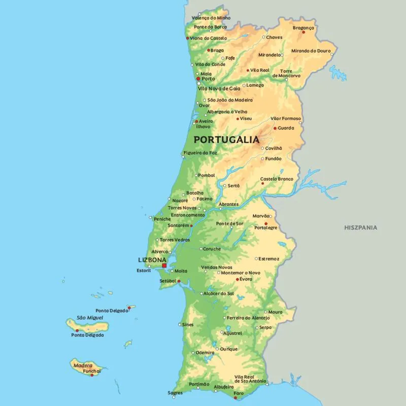 Przesiadki w podróży do Portugalii