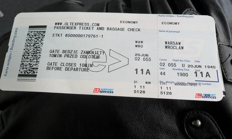 Różnice między biletami