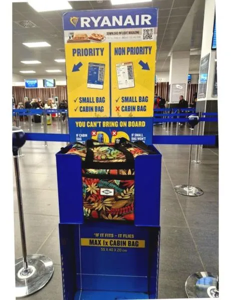 Wymiary bagażu podręcznego