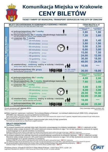 Zakup biletu miejskiego
